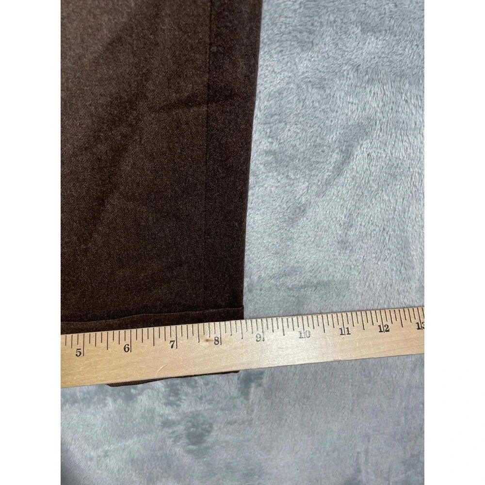 Corneliani brown pleated